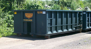 15 yard container